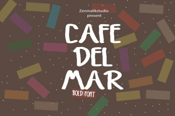 Cafe Del Mar: A Handwritten Font with Character and Creative Flow