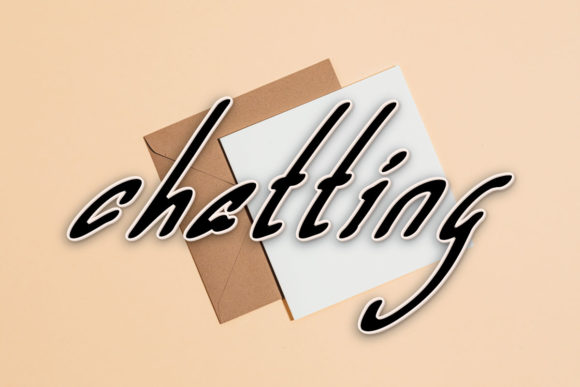 Chatting: A Sweet and Friendly Handwritten Font That Feels Like a Conversation