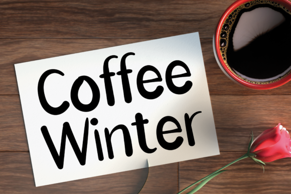 Coffee Winter: A Thoughtful Approach to Handwritten Typography and Strategic Visual Design