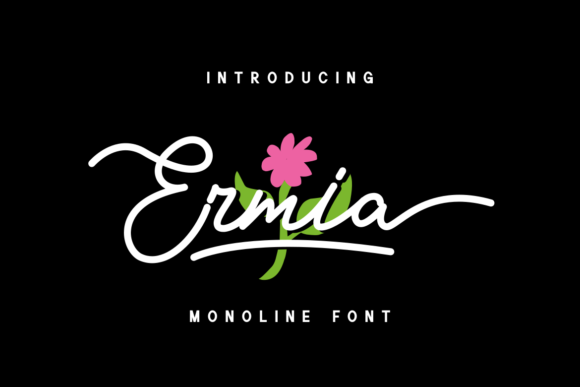 Ermia: A Refined Handwritten Font That Brings Warmth to Design
