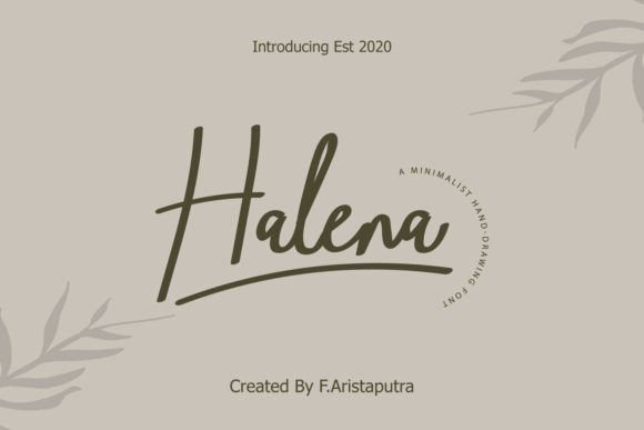 Halena: The Minimalist Handwritten Font That Brings Authentic Warmth to Modern Design