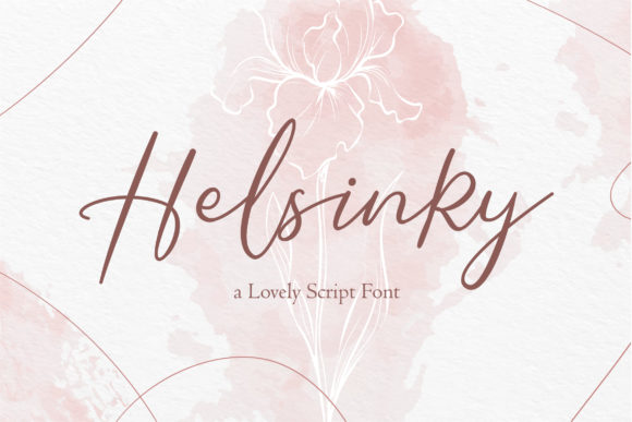 Helsinky: A Natural Handwritten Font for Luxury Designs