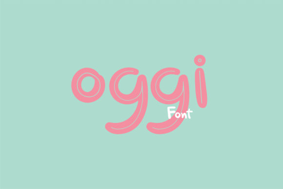 Oggi: The Sweet and Modern Handwritten Font Every Kid-Friendly Project Needs