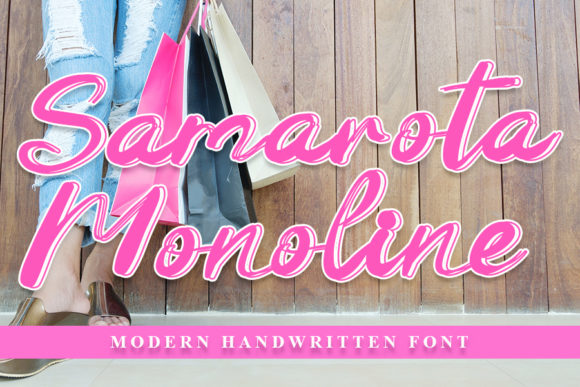 Samarota Monoline: Delicate Typography for Versatile Design