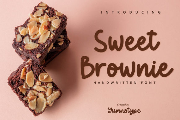 Sweet Brownie: Elegant Handwriting for Beautiful Projects