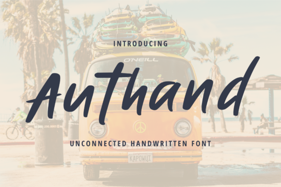 The Strategic Value of Authand: A Brushed Handwritten Font for Purpose-Driven Design